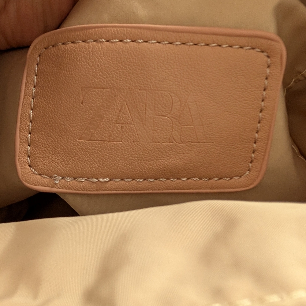 Zara Stylish Pink Quilted Women's Bag - Picture 3 of 6